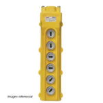 PANEL CONTROL 6BOTONES IP65
