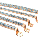 BARRA CONEXIÓN A TIERRA 295MMX3MMX40MM 24Tornillos XPAQ10UND