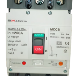 MCCB 3X250A 36KA - 27KA 400/220VAC REGULABLE