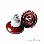 AISLADOR CERAMICO DE SUSPENSION  TIPO PIN  52-3 CAJAX6UND