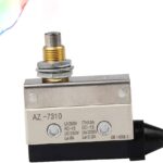 Micro switch montaje vertical Pivote de empuje para montaje en panel AZ-7310