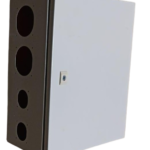 CAJA METALICA IP66 1.2MM RAL 7035  300X400X200MM  CON HUECOS