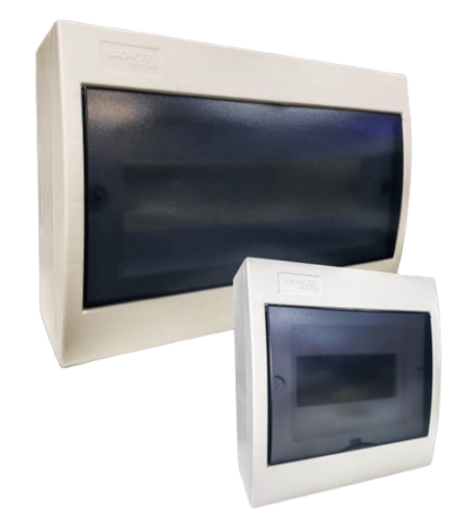 CAJA DE DISTRIBUCIÓN 12 POLOS SOBREPONER MODELO NEW ERA  IP44