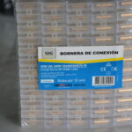 BORNERA T/REGLETA PVC TRANSPARENTE  10A 10MM  PAQX10UND