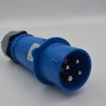 ENCHUFE 32AMP 3P+T AZUL IP44  S263