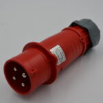 ENCHUFE 32AMP 3P+T ROJO IP44  S264