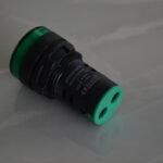 LAMPARA DE SEÑALIZACION LED PILOTO 22MM VERDE  CAJAX10UND