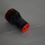 LAMPARA DE SEÑALIZACION LED PILOTO 22MM ROJO  CAJAX10UND