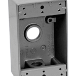 CAJA CONDULEX MODULAR RAWEL RECTANGULAR 3/4" 5HUECOS  CAJAX50UND