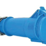 TOMA AEREO 32AMP 3P+T AZUL IP44  S525