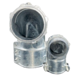CONECTOR 90º TUBO METAL FLEXIBLE SIN CUBIERTA  1-1/4"  CAJAX50UND