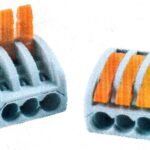 CONECTORES RAPIDOS DE LINEA 3 CABLES 4MM2 BOLSAX100UND