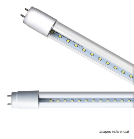 TUBO LED BROOK 18W 6.5K 1.20 M  1800LM LUZ BLANCA VIDRIO TRANSPARENTE