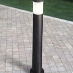 BOLARDO O BALIZA LED AMELIA 800MM ALTURA 8.5W CCT 3K/ 4K/ 6.5K  COLOR NEGRO