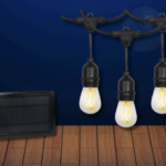 GUIRNALDA LED SOLAR CON 20 SOCKET 10 METROS  INCLUYE FOCOS 2W C/U