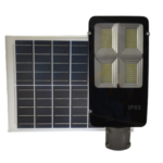 LUMINARIA PUBLICA LED 200W 6.5K CON PANEL SOLAR SEPARADO PARA USO EXTERIOR (COMPLETO)