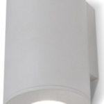 APLIQUE DE PARED LED 3.5W 3K  COLOR GRIS MODELO FRANCA  LUZ 1 LADO