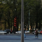 FAROLA LED 2180 ALTURA DOS BRAZOS  12W  3K  COLOR NEGRO ORNAMENTAL VINTAGE