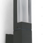 APLIQUE DE PARED LED COLOR NEGRO  7W 4K  MODERNO