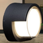 APLIQUE DE PARED LED COLOR NEGRO  12W 4K  MODERNO
