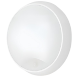 TORTUGA CIRCULAR O APLIQUE DE PARED BLANCO  10W 4K  CON SENSOR DE MOVIMIENTO