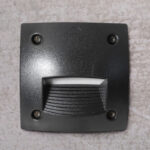 LUMINARIA DE PISO RECESADO 3W 4K  IP67 IK10 COLOR NEGRO MODELO LETI100SQUAREST IDEAL PARA ALTO TRANSITO BASE CUADRADA CUBIERTA