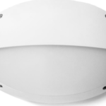 PLAFON DE EXTERIOR IP66 DECORATIVO IDEAL PARA PLAYA - MODELO MADDI EN BLANCO MEDIO DIFUSOR OVOIDE NO INCLUYE FOCO