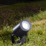 ESTACA DE JARDIN PROFESIONAL LED IP66 COLOR NEGRO  3.5W  4K MODELO MINITOMMY (OPCIONAL FIJACIÓN EN PARED)