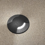 LUMINARIA DOWNLIGHT MULTIPROPOSITO 1.7W 4K CON CUBIERTA AZUL  IP67 IK10 COLOR NEGRO MODELO ALDO2L IDEAL PARA ESPACIOS PEQUEÑOS