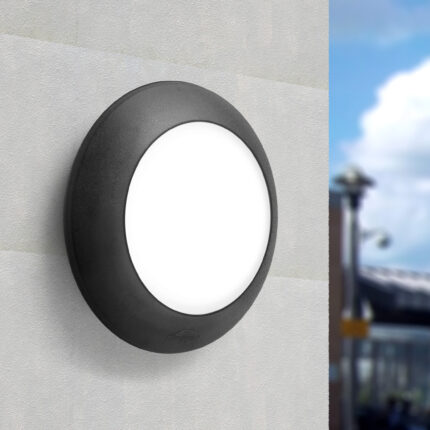 PLAFON DE EXTERIOR IP66 DECORATIVO IDEAL PARA PLAYA - MODELO BERTINA EN BLANCO 3W  4K