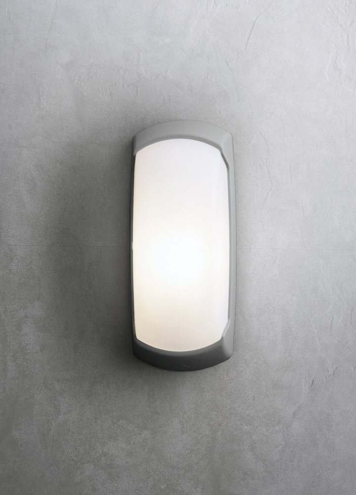 francy-op_Grey TORTUGA O APLIQUE DE PARED LED IP66 COLOR BLANCO MODELO FRANCY NO INCLUYE FOCO - Imagen 1