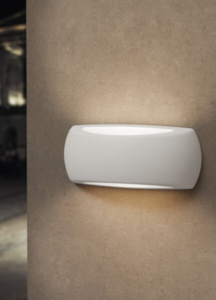 TORTUGA O APLIQUE DE PARED LED IP66 COLOR BLANCO 6W 4K MODELO FRANCY OPALCON COBERTURA