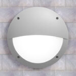 PLAFON DE EXTERIOR IP66 DECORATIVO IDEAL PARA PLAYA - MODELO LUCIA EN BLANCO MEDIO DIFUSOR NO INCLUYE FOCO