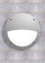 PLAFON DE EXTERIOR IP66 DECORATIVO IDEAL PARA PLAYA - MODELO LUCIA EN BLANCO MEDIO DIFUSOR NO INCLUYE FOCO