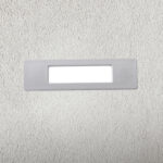 LUZ GUIA LED PARA ESCALERAS EMPOTRADO 8.5W 3K COLOR GRIS MODELO NINA190