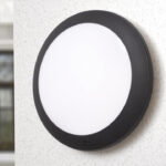 PLAFON DE EXTERIOR IP66 DECORATIVO IDEAL PARA PLAYA - MODELO UMBERTA EN NEGRO NO INCLUYE FOCO