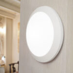 PLAFON DE EXTERIOR IP66 DECORATIVO IDEAL PARA PLAYA - MODELO UMBERTA EN BLANCO NO INCLUYE FOCO