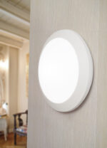 PLAFON DE EXTERIOR IP66 DECORATIVO IDEAL PARA PLAYA - MODELO UMBERTA EN BLANCO NO INCLUYE FOCO