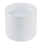 TACHITO PARA TECHO DIFUSOR PAVONADO CUERPO BLANCO 10W 3K  PROFESIONAL  FACTOR 0.9