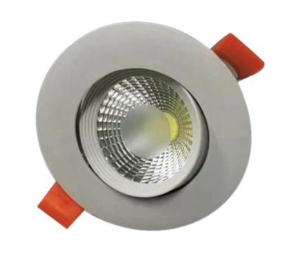 DOWLIGHT LED MOVIBLE 5W CCT 3EN1  3K/ 4K/ 6.5K  IDEAL PARA MUEBLES  90MM DIAMETRO