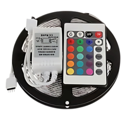 SET RGB 12V CHIP 5050 10W/M  SET DE 5M  IP65 108 CHIP PCB 8MM