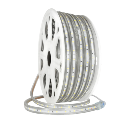 MANGUERA LED PVC 180 CHIP 2835 IP65 PCB 12MM 220V 9W/M VERDE 50M USA RECTIFICADOR