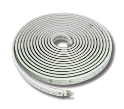 MANGUERA LED PVC 60 CHIP 4040  IP65 PCB 6MM 220V 4W/M 3000K 100M USA RECTIFICADOR