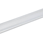 LUMINARIA LED OFICINA 200W 9K  (6 LINEAS LED)  TIPO COLA DE PATO DIFUSOR PRISMATICO TRANSPARENTE