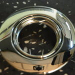 BASE SPOT MOVIBLE DECORATIVO COLOR CHROME MATERIAL FIERRO