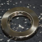 BASE SPOT FIJO DECORATIVO COLOR SATIN CHROME MATERIAL FIERRO