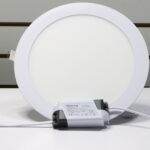 PANEL LED PARA EMPOTRAR REDONDO 24W 6.5K  PROFESIONAL 300MM DIAMETRO - ALUMINIO