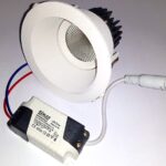 DOWLIGHT LED TIPO COB RECESSADO HUNDIDO  7W 3K PROFESIONAL