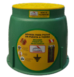 CAJA DE REGISTRO BOVEDA DE POLIPROPILENO CIRCULAR  - POLIBAL