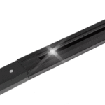 RIEL PARA LUMINARIA SPOTLIGHT 1 METRO DE LARGO  2 HILOS 2P  COLOR NEGRO